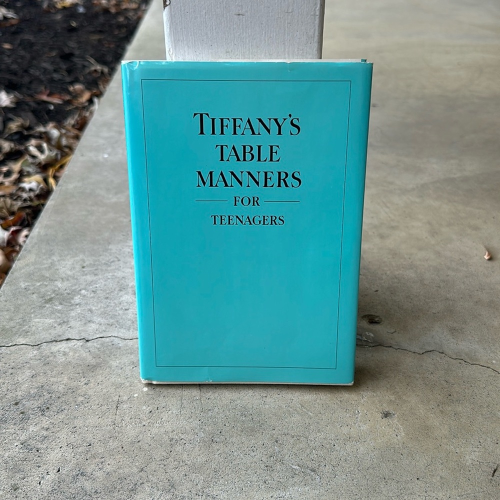 Tiffany Table Manner Book